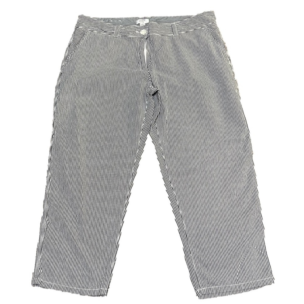 CROWN & Ivy Striped Cotton Women’s Bottoms (Sz 12)